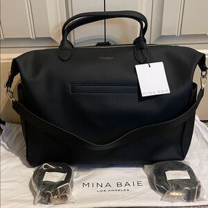 Mina BAIE Full Emmy (Vegan) in Black NEW